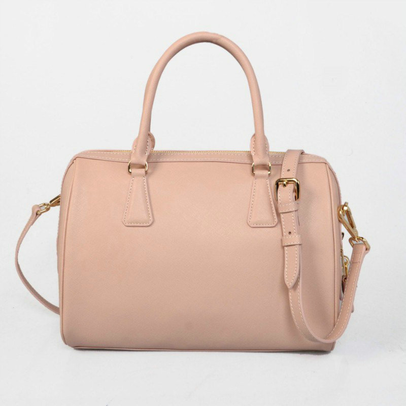 2014 Prada Saffiano Leather 32cm Two Handle Bag BL0823 lightpink for sale